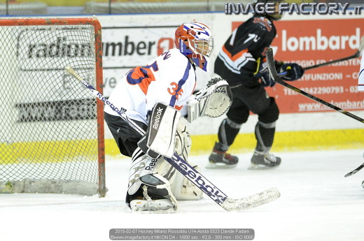 2015-02-07 Hockey Milano Rossoblu U14-Aosta 0323 Davide Fadani